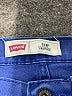 Levi's Solid Blue Jeans Size 12 - photo 3