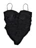 J.Crew Hearts Black One Piece Swimsuit Size 22 - photo 1