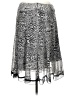 Ingredients Animal Print Silver Casual Skirt Size 12 - photo 2
