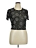 Full Tilt Stars Black Short Sleeve Top Size XL - photo 1