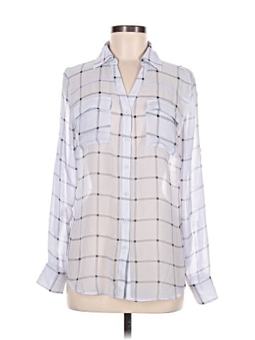 New York & Company Long Sleeve Blouse (view 1)