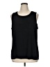 Susan Graver Black Sleeveless Top Size XL - photo 1