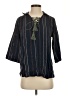 Oddi Black 3/4 Sleeve Blouse Size S - photo 1