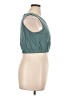 Anrabess Teal Sleeveless Blouse Size XL - photo 4