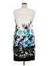 Connected Apparel Graphic Ivory Cocktail Dress Size 16 - photo 2