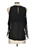 Solemio 100% Polyester Black Sleeveless Blouse Size L - photo 2