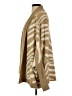 Impressions Animal Print Tan Cardigan Size S - photo 5