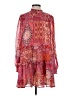 Fate 100% Polyester Paisley Red Casual Dress Size S - photo 1