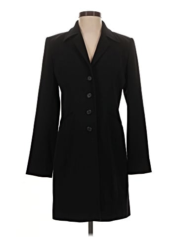 Linda Allard Ellen Tracy Wool Coat (view 1)