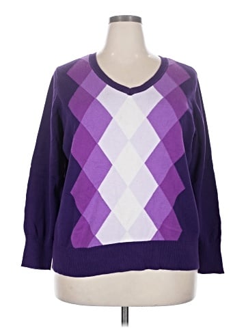 St. John's Bay 3/4 Sleeve Top (view 1)