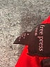 Free Press Red Bodysuit Size M - photo 3