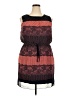 En Focus Studio Polka Dots Floral Red Cocktail Dress Size 16 - photo 1
