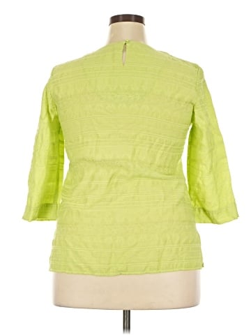Alfred Dunner 3/4 Sleeve Top (view 2)
