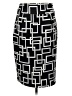 Grace Graphic Black Formal Skirt Size 6 - photo 1