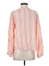 Ariat 100% Rayon Orange Long Sleeve Blouse Size S - photo 2