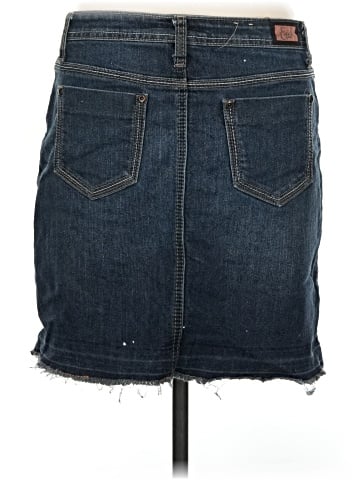Earl Jean Denim Skirt (view 2)