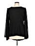Ashley Stewart Black Long Sleeve Blouse Size 10 Plus - photo 1