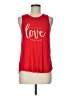 Double Zero Red Sleeveless T-Shirt Size M - photo 1