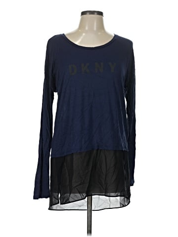 DKNY Long Sleeve Top (view 1)