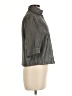 AKRIS 100% Lamb Nappa Gray Jacket Size 8 - photo 4