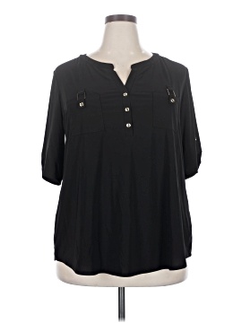 Perseption Concept 3/4 Sleeve Blouse