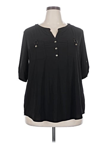 Perseption Concept 3/4 Sleeve Blouse (view 1)