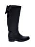 Coach Black Rain Boots Size 7 - photo 1