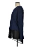 DKNY 100% Viscose Blue Long Sleeve Top Size L - photo 5