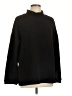 Tribal Solid Black Turtleneck Sweater Size L - photo 1