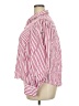 Free Assembly 100% Cotton Stripes Red Long Sleeve Button-Down Shirt Size 20 - photo 5