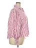 Free Assembly 100% Cotton Stripes Red Long Sleeve Button-Down Shirt Size 20 - photo 4