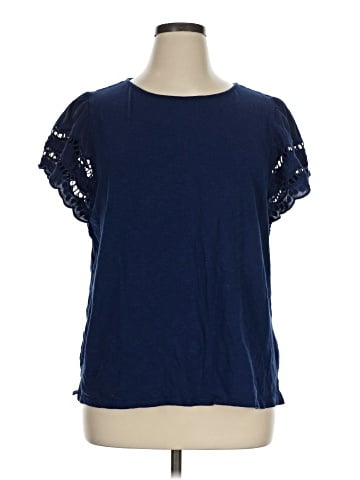 St. John's Bay Short Sleeve Top (view 1)