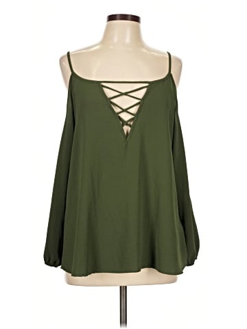 Charlotte Russe Sleeveless Blouse (view 1)