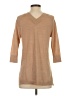 Moth 100% Merino Extra Fine Wool Tan Wool Pullover Sweater Size XS - photo 2
