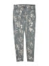 Justice Floral Blue Casual Pants Size 12 - photo 1