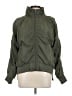 Athleta 100% Polyester Solid Green Windbreaker Size L - photo 1