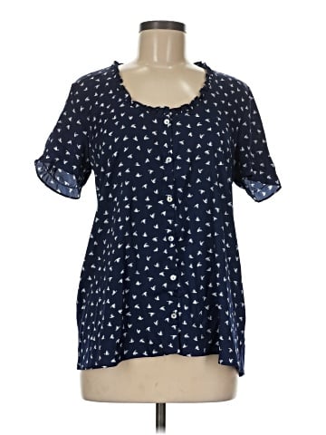 Left Coast by Dolan Short Sleeve Blouse (view 1)