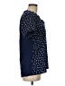 Left Coast by Dolan 100% Polyester Stars Blue Short Sleeve Blouse Size M - photo 4