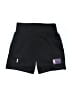 NBA 100% Polyester Solid Black Athletic Shorts Size 4T - photo 1