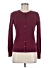August Silk Burgundy Cardigan Size M - photo 1