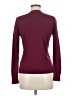 August Silk Burgundy Cardigan Size M - photo 2