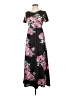 Unbranded Floral Black Casual Dress Size XS - photo 1