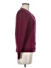 August Silk Burgundy Cardigan Size M - photo 4