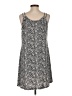 J Valdi Print Gray Casual Dress Size S - photo 2