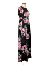 Unbranded Floral Black Casual Dress Size XS - photo 4