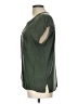 Merona 100% Rayon Green Short Sleeve Blouse Size L - photo 5