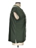 Merona 100% Rayon Green Short Sleeve Blouse Size L - photo 4