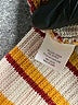 Alya Stripes Orange Pullover Sweater Size S - photo 8