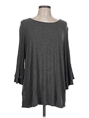 Azules 3/4 Sleeve Top (view 1)