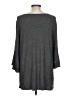 Azules Gray 3/4 Sleeve Top Size L - photo 2
